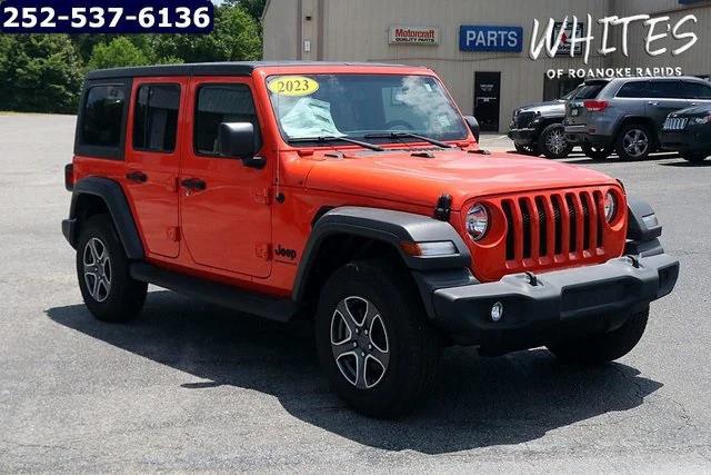 2023 Jeep Wrangler WRANGLER 4-DOOR SPORT S 4X4