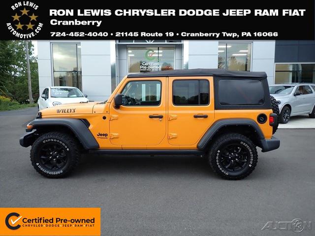 2021 Jeep Wrangler Unlimited Willys Sport 4x4