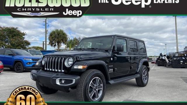 New 2023 Jeep Wrangler Sahara for sale in Hollywood, FL - 1C4HJXEN7PW656006