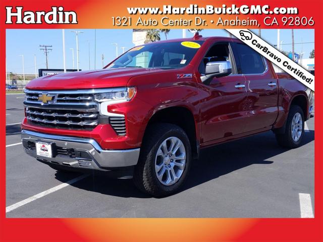 2022 Chevrolet Silverado 1500 4WD Crew Cab Short Bed LTZ for sale in Anaheim, CA