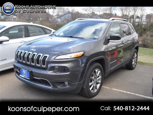 2018 Jeep Cherokee Limited 4x4 for sale in Culpeper, VA