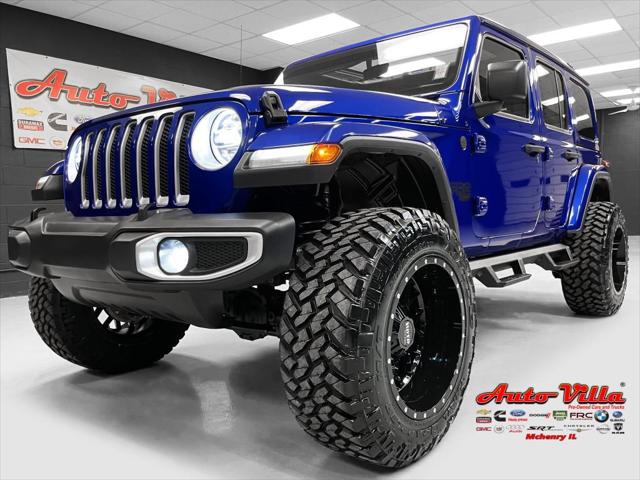 Used 2020 Jeep Wrangler Sahara for sale in McHenry, IL - 1C4HJXEG4LW177926