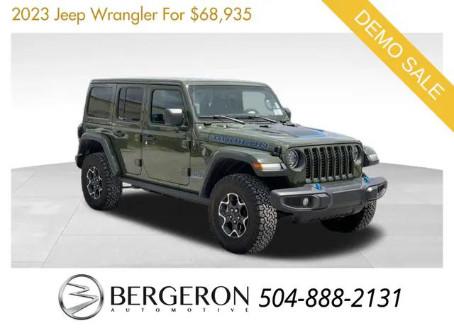 2023 Jeep Wrangler 4xe WRANGLER RUBICON 4xe