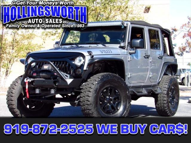 2018 Jeep Wrangler JK Unlimited Willy Wheeler W 4x4 for sale in Raleigh, NC