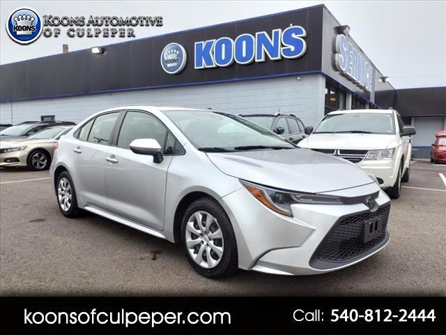 2020 Toyota Corolla LE for sale in Culpeper, VA