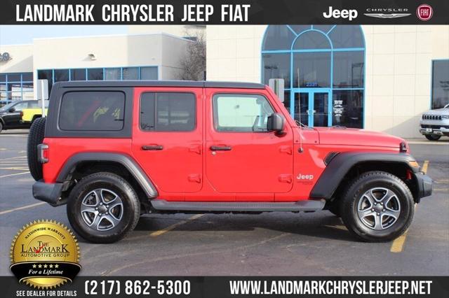 2020 Jeep Wrangler Unlimited Sport S 4X4 2020 Jeep Wrangler Unlimited Sport S 4X4