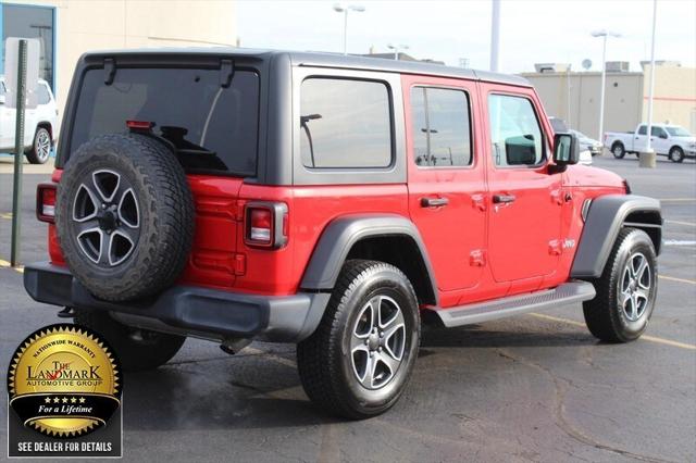 2020 Jeep Wrangler Unlimited Sport S 4X4 2020 Jeep Wrangler Unlimited Sport S 4X4