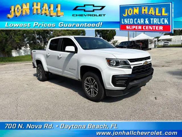 2021 Chevrolet Colorado 4WD Crew Cab Short Box WT for sale in Daytona Beach, FL