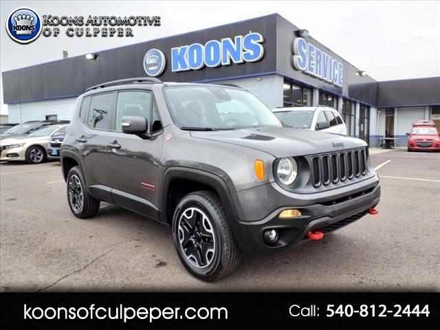 2017 Jeep Renegade Trailhawk 4x4 for sale in Culpeper, VA