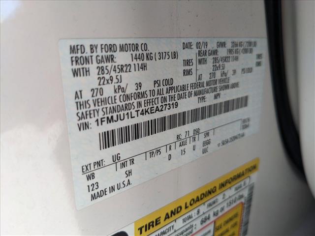 Used 2019 Ford Expedition Platinum 4x2 Sport Utility