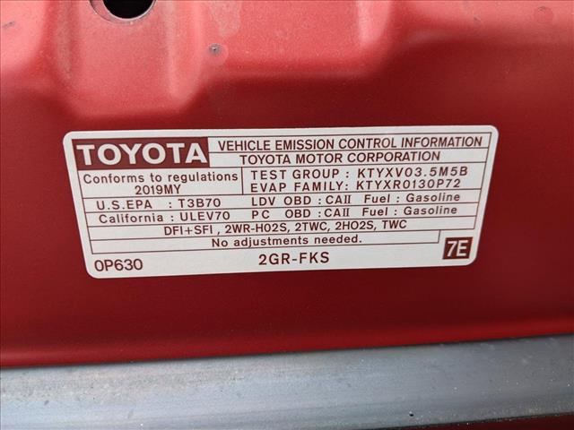 Used 2019 Toyota Camry XSE V6 Front Wheel Drive Sedan
