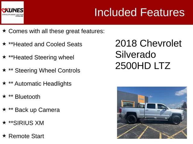 2018 Chevrolet Silverado 2500HD LTZ