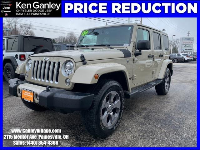 2017 Jeep Wrangler Unlimited Sahara 4x4