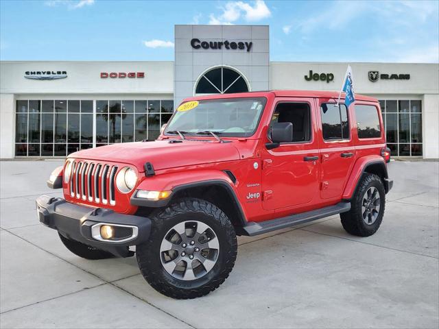 2018 Jeep Wrangler Unlimited Sahara 4x4