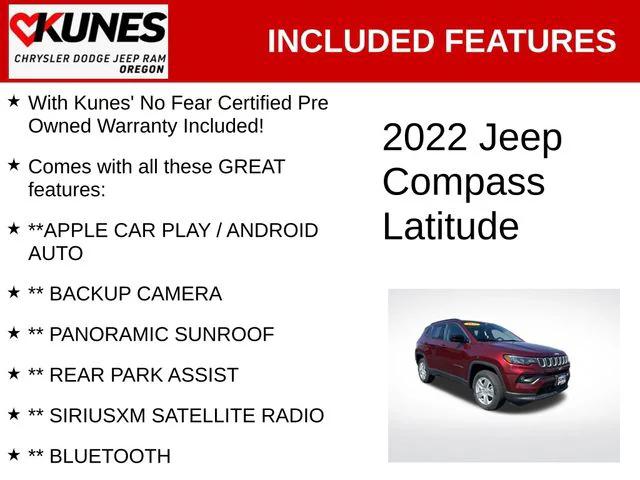 2022 Jeep Compass Latitude 4x4