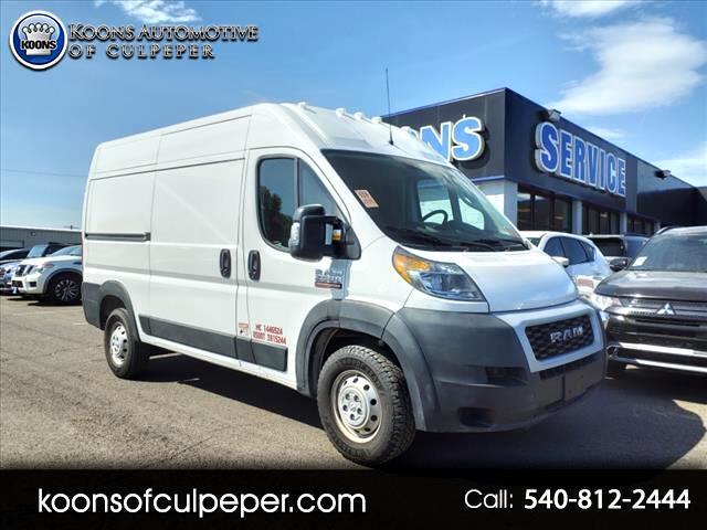 2019 Ram ProMaster 2500 Cargo Van High Roof 136" WB for sale in Culpeper, VA