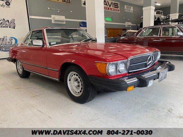 1983 Mercedes-Benz 380 SERIES 380 SL Classic Removable Top Sports Car
