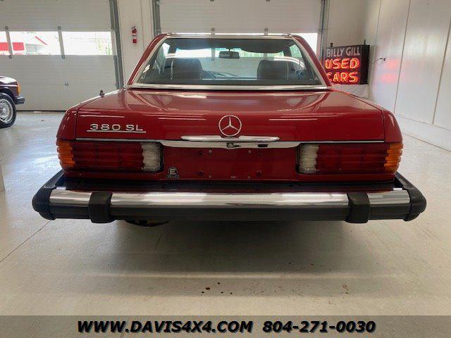 1983 Mercedes-Benz 380 SERIES 380 SL Classic Removable Top Sports Car