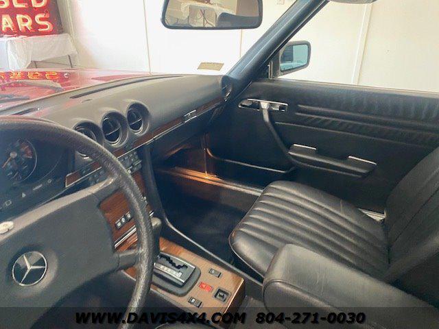 1983 Mercedes-Benz 380 SERIES 380 SL Classic Removable Top Sports Car