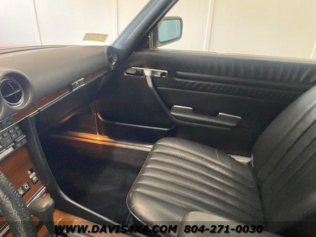 1983 Mercedes-Benz 380 SERIES 380 SL Classic Removable Top Sports Car