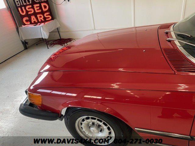 1983 Mercedes-Benz 380 SERIES 380 SL Classic Removable Top Sports Car