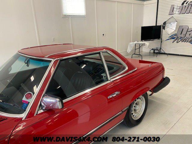 1983 Mercedes-Benz 380 SERIES 380 SL Classic Removable Top Sports Car