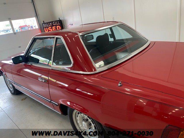 1983 Mercedes-Benz 380 SERIES 380 SL Classic Removable Top Sports Car