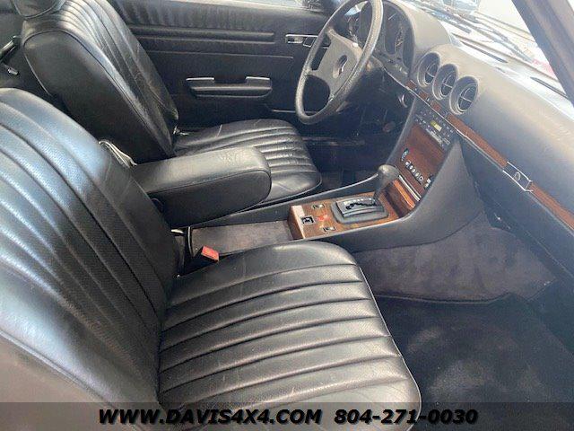 1983 Mercedes-Benz 380 SERIES 380 SL Classic Removable Top Sports Car