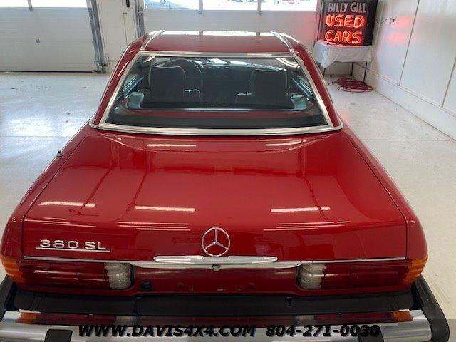 1983 Mercedes-Benz 380 SERIES 380 SL Classic Removable Top Sports Car