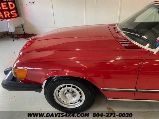 1983 Mercedes-Benz 380 SERIES 380 SL Classic Removable Top Sports Car