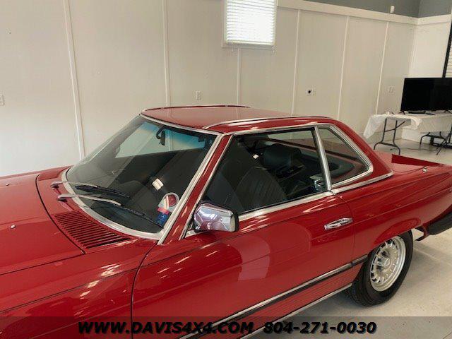 1983 Mercedes-Benz 380 SERIES 380 SL Classic Removable Top Sports Car