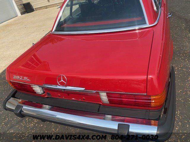 1983 Mercedes-Benz 380 SERIES 380 SL Classic Removable Top Sports Car