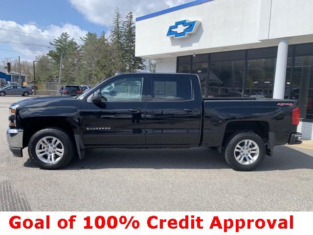 Black 2017 Chevrolet Silverado 1500 1LT, Image 0