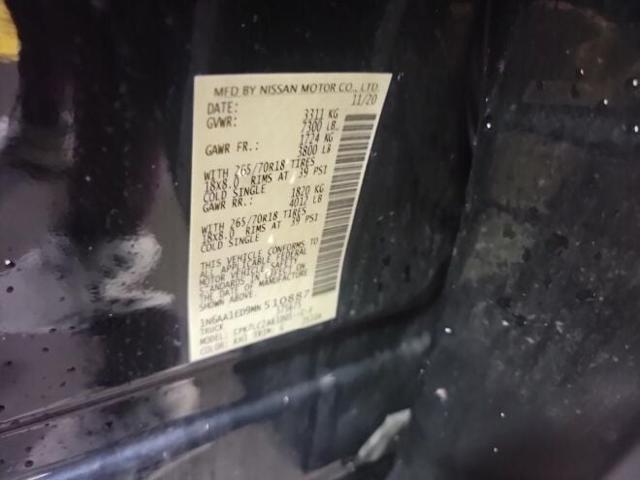 2021 Nissan Titan Crew Cab SV 4x4