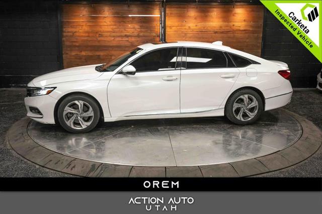 White 2018 Honda Accord EX-L 2.0T, Image 0