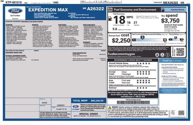 2021 Ford Expedition Limited MAX