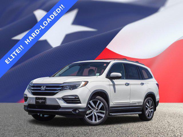 White 2018 Honda Pilot Elite, Image 0