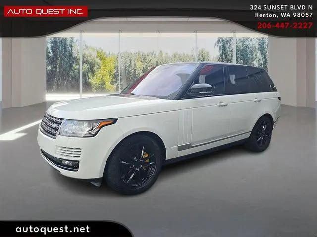 2016 Land Rover Range Rover 3.0L V6 Turbocharged Diesel Td6 for sale in Renton, WA