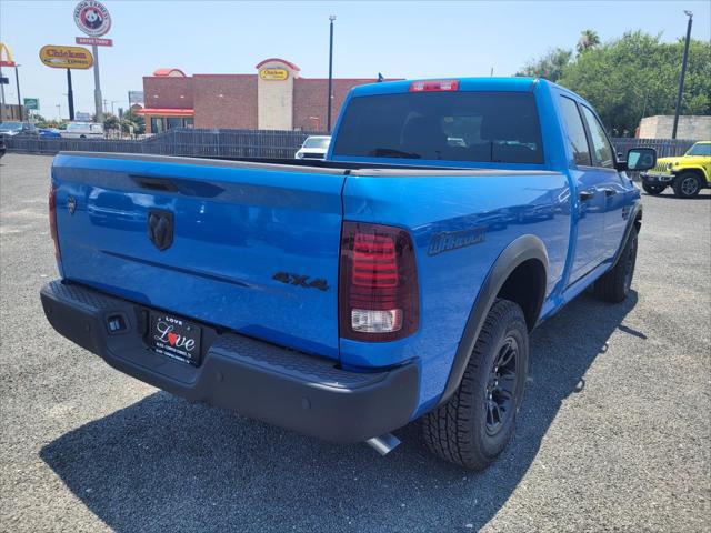 2023 RAM Ram 1500 Classic RAM 1500 CLASSIC WARLOCK QUAD CAB 4X4 64 BOX