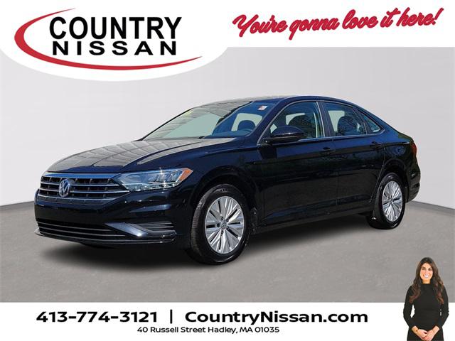 Black 2020 Volkswagen Jetta 1.4T S, Image 0