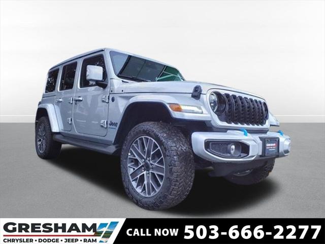 2024 Jeep Wrangler 4xe WRANGLER 4-DOOR HIGH ALTITUDE 4xe