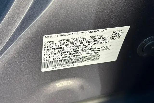 2020 Honda Pilot AWD Touring 8 Passenger