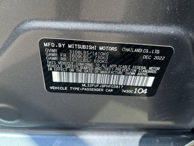 2023 Mitsubishi Mirage G4 ES