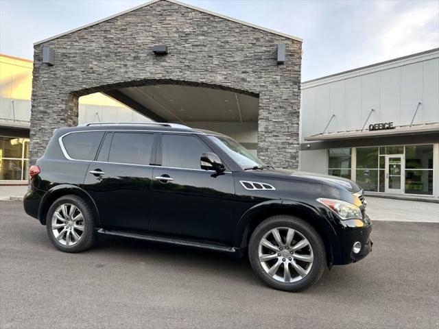 Black 2013 Infiniti QX56 4WD 4dr *Ltd Avail*, Image 0