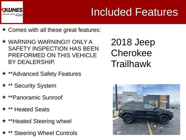 2018 Jeep Cherokee Trailhawk 4x4