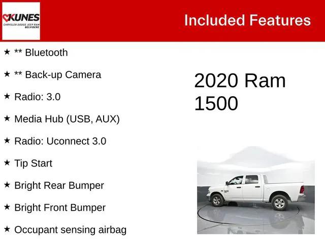 2020 RAM 1500 Classic Tradesman Crew Cab 4x4 57 Box 2020 RAM 1500 Classic Tradesman Crew Cab 4x4 57 Box