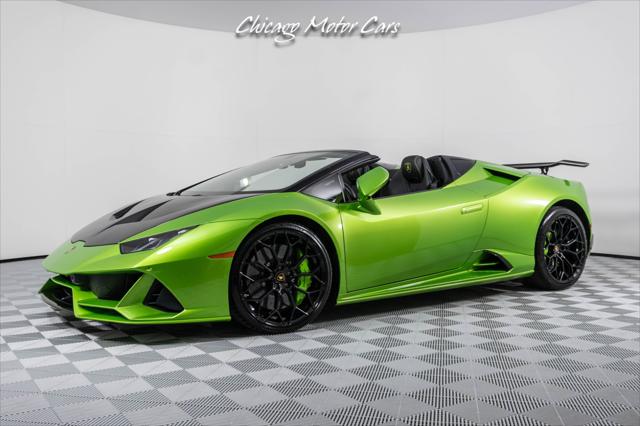 2020 Lamborghini Huracan Evo EVO Spyder VERDE SELVANS CARBON SKIN PACK AD PERSONA LAMBORGHINI TELEMETRY for sale in Rock Hill, SC