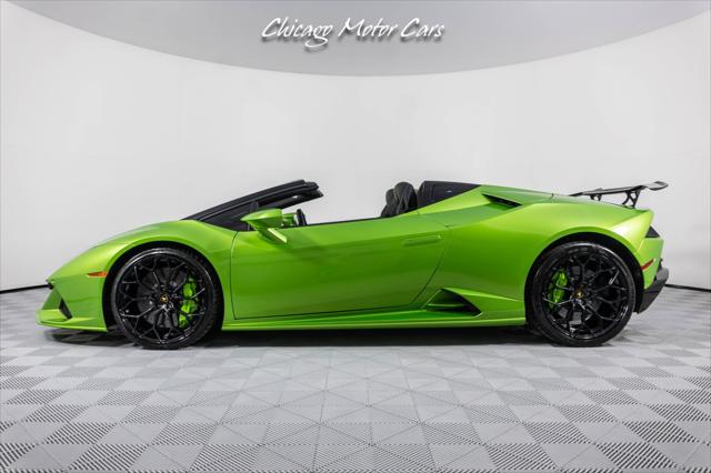 2020 Lamborghini Huracan Evo EVO Spyder VERDE SELVANS CARBON SKIN PACK AD PERSONA LAMBORGHINI TELEMETRY