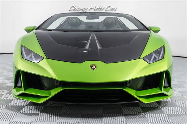 2020 Lamborghini Huracan Evo EVO Spyder VERDE SELVANS CARBON SKIN PACK AD PERSONA LAMBORGHINI TELEMETRY