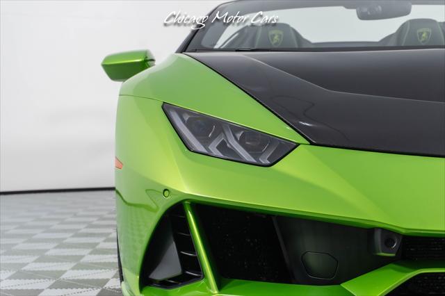 2020 Lamborghini Huracan Evo EVO Spyder VERDE SELVANS CARBON SKIN PACK AD PERSONA LAMBORGHINI TELEMETRY